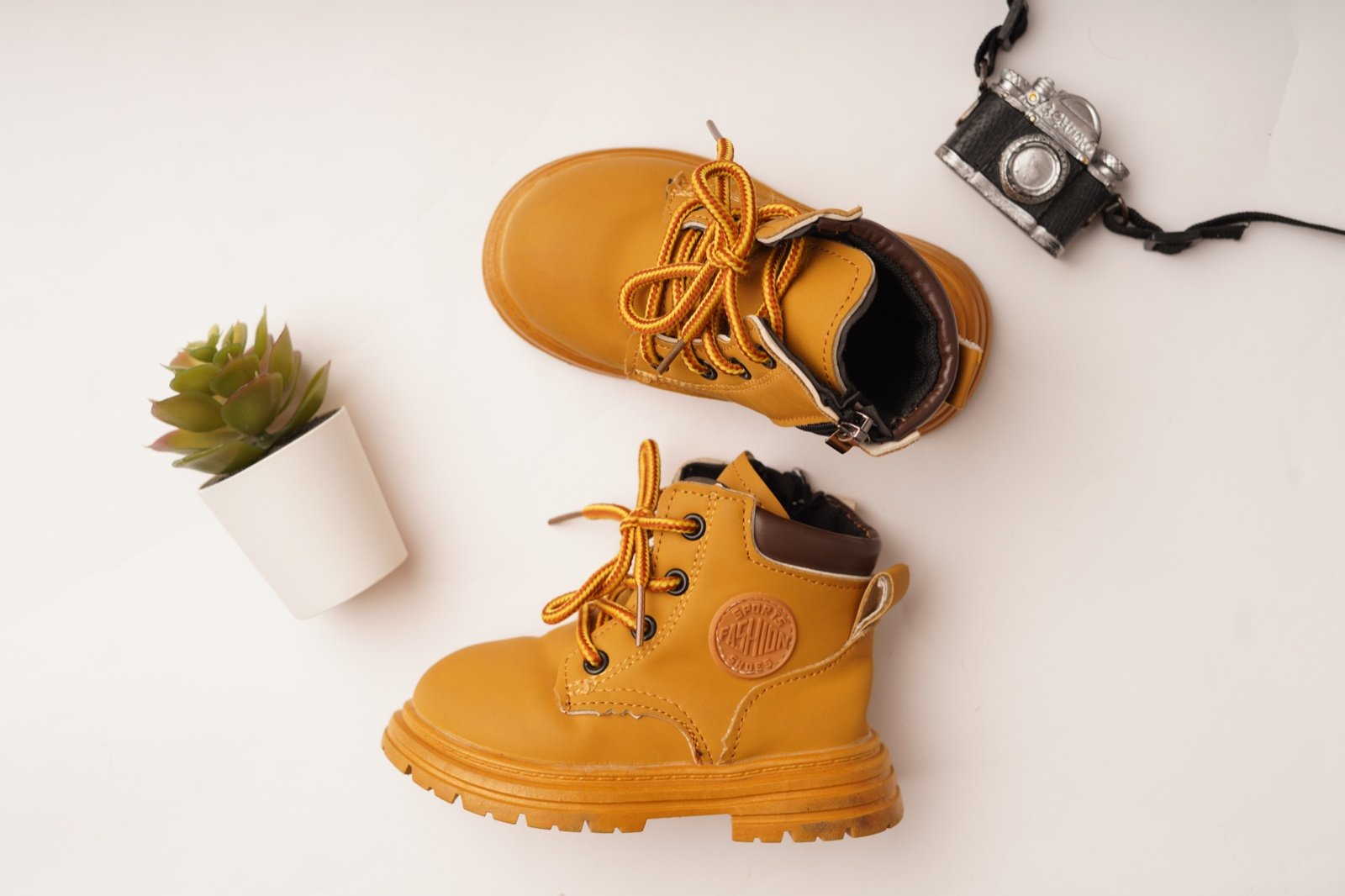 Kids footwear photography